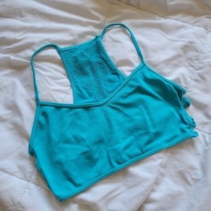 Live Love Dream Blue Bralette (M/L) Aeropostale